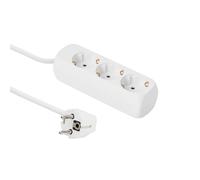 Microconnect GRU003W power extension 1.8 m 3 AC outlet(s) Indoor White