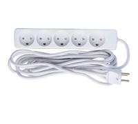 MicroConnect W125895476 5-way Danish Power Strip 5m