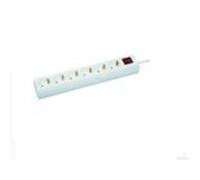 MicroConnect GRU0065W 6-way Schuko Socket 5M White