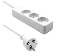 MicroConnect GRU033WDK 3-way Danish Power Strip 3m