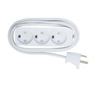 MicroConnect GRU035WDK 3-way Danish Power Strip 5m