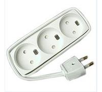 Microconnect GRUELU3H015 power extension 1.5 m 3 AC outlet(s) White