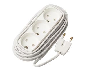 Microconnect GRUELU3H050 power extension 5 m 3 AC outlet(s) White