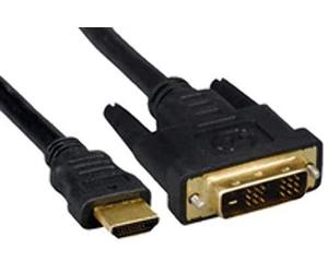 Microconnect HDMI 19 - DVI-D (3m) - video cable adapters (HDMI, DVI-D,