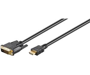 MicroConnect HDMI 19 - DVI-D M-M Cable 10m