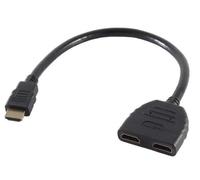 HDMI 19M - 2X HDMI 19F