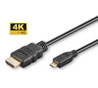 Microconnect HDMI 2.0 Type A to Micro HDMI Type D Cable with Ethernet 2m