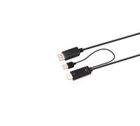 MicroConnect HDMI-DP-CON2 HDMI to DisplayPort Converter Cable - 2m 4K Black