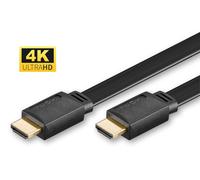 Microconnect HDMI High Speed Flat Cable with Ethernet, 3m