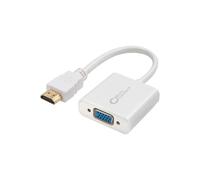 MicroConnect HDMVGA1 HDMI to VGA Adapter - Full HD 1080p, 0.15m, White