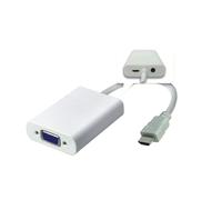 Microconnect HDMVGA2 video cable adapter 0.15 m HDMI VGA (D-Sub) White