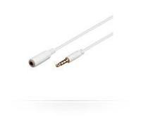 MicroConnect IPOD003A 3.5mm 4-pin 1m M-F White