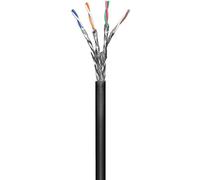 MicroConnect KAB028-100 S/FTP CAT6 Outdoor 100m Black