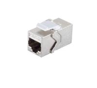 MicroConnect KEYSTONE-12 Keystone Module 2x RJ45 CAT6a STP Silver