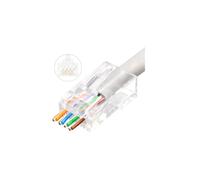 MicroConnect KON505-50EZ RJ45 Plug Transparent 8P8C CAT6 50-Pack
