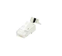 MicroConnect KON513-10 RJ45 Plug 8P8C Silver Cat7 Modular Connector