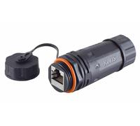 Microconnect KONCAT6A68 cable gender changer RJ-45 Black