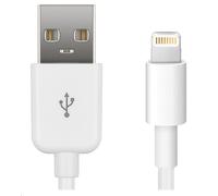 Microconnect lightning0.15 0.15 m USB to Lightning White - USB Cable (USB A, Lightning, Male/Male, Right, Right, White)