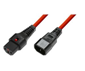 MicroConnect MC-C13C14LOCK-2M IEC Lock C13 to C14. 2m