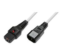 MicroConnect MC-C13C14LOCK-2MW Powercord C13 IEC Lock - C14