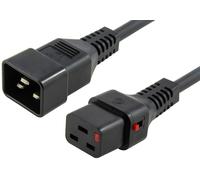 MicroConnect MC-C19C20LOCK-2.5M Powercord C19 IEC Lock - C20