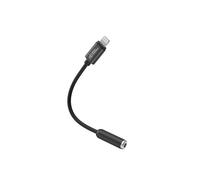 MicroConnect MC-LIGHTJACK3.5 MFi-Certified Lightning 3.5mm Adapter 0.1m Black