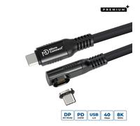 Microconnect MC-LS-USB4CC0.15-A USB cable USB4 Gen 3x2 0.15 m USB C Bl
