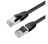 MicroConnect MC-SFTP6A10S CAT6A S/FTP 10m Black LSZH