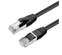 MicroConnect MC-SFTP6A10S CAT6A S/FTP 10m Black LSZH