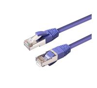 MicroConnect MC-SFTP6A30P CAT6A S/FTP 30m Purple LSZH