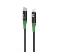 Microconnect MC-SMART USB C-L-1 lightning cable 1 m Black, Green