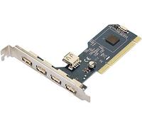 Microconnect MC-USB-NEC2.0-4 + 1 Port USB 2.0 PCI Card - Main chip : NEC 720101-4 external ports + 1 internal port USB2.0 - Warranty: 3Y