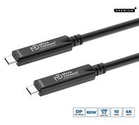 Microconnect MC-USB3.2CC05-8K-OP Optical Fibre USB-C to USB-C Cable 5m - 10Gbps, 8K DisplayPort, 60W