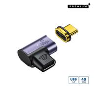 MicroConnect MC-USB4CCMF-MAGNETIC Magnetic USB-C Adapter 90