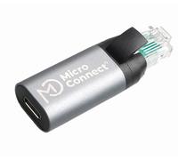 MicroConnect MC-USBCFRJ45 USB-C Female to RJ45 Male Adapter 1Gbps
