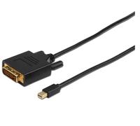 Microconnect MDPDVI1B 1m Mini DisplayPort DVI-D Black video cable adapter