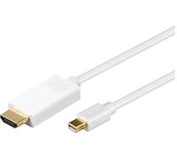 Microconnect MDPHDMI2-4K 2m Mini DisplayPort HDMI Type A (Standard) White video cable adapter