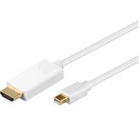 `Microconnect - Mini Displayport-Hdmi, M/M, 5M, White` ACC NEW