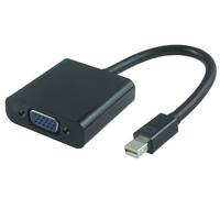 MicroConnect MDPVGA2B Mini Displayport-VGA M-F Black