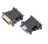 MicroConnect MONBG DVI-I 24+5Pin to HD15 VGA Adapter - Black
