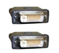 Microconnect MONCC2 DVI cable 2 m DVI-D DVI-D (DL) Black