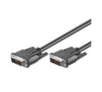 Microconnect 1m DVI-D M/M 1m DVI-D DVI-D Black DVI cable