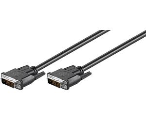 MicroConnect MONCCS1 DVI-D 18+1-pin 1m M-M Black
