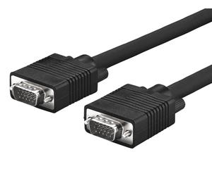 MicroConnect MONGG3B SVGA HD15 3m M-M Black