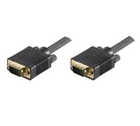 MicroConnect VGA Cable MONGG7B – 7 m VGA (D-Sub) Male-to-Male – Black