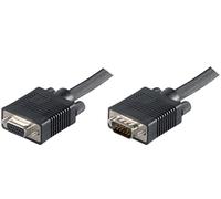 MicroConnect VGA Cable VGA Cable (10 m Black mongh10b 10 m VGA (D-Sub); VGA (D-Sub); VGA (D-Sub); VGA (D-Sub), Male, Female, Black)