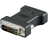 Converter Adapter DVI To VGA Dvi-A 12+5 Pin Male VGA Female - Black