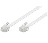 MicroConnect MPK191W ModularCable RJ11 6P/4C 15m