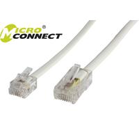MicroConnect MPK456 RJ11-RJ45 6M M/M White