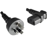 MicroConnect PE010418AUSTRALIA-A - Power Cord AUS to C13 1.8m - Australia Type I to C13 Angled - H05VV-F 3 x 0.75mm - Warranty: 25Y